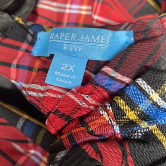 DRAPER JAMES RSVP LONG SLEEVE TIERED BOW BACK DRESS - Picture 8 of 8